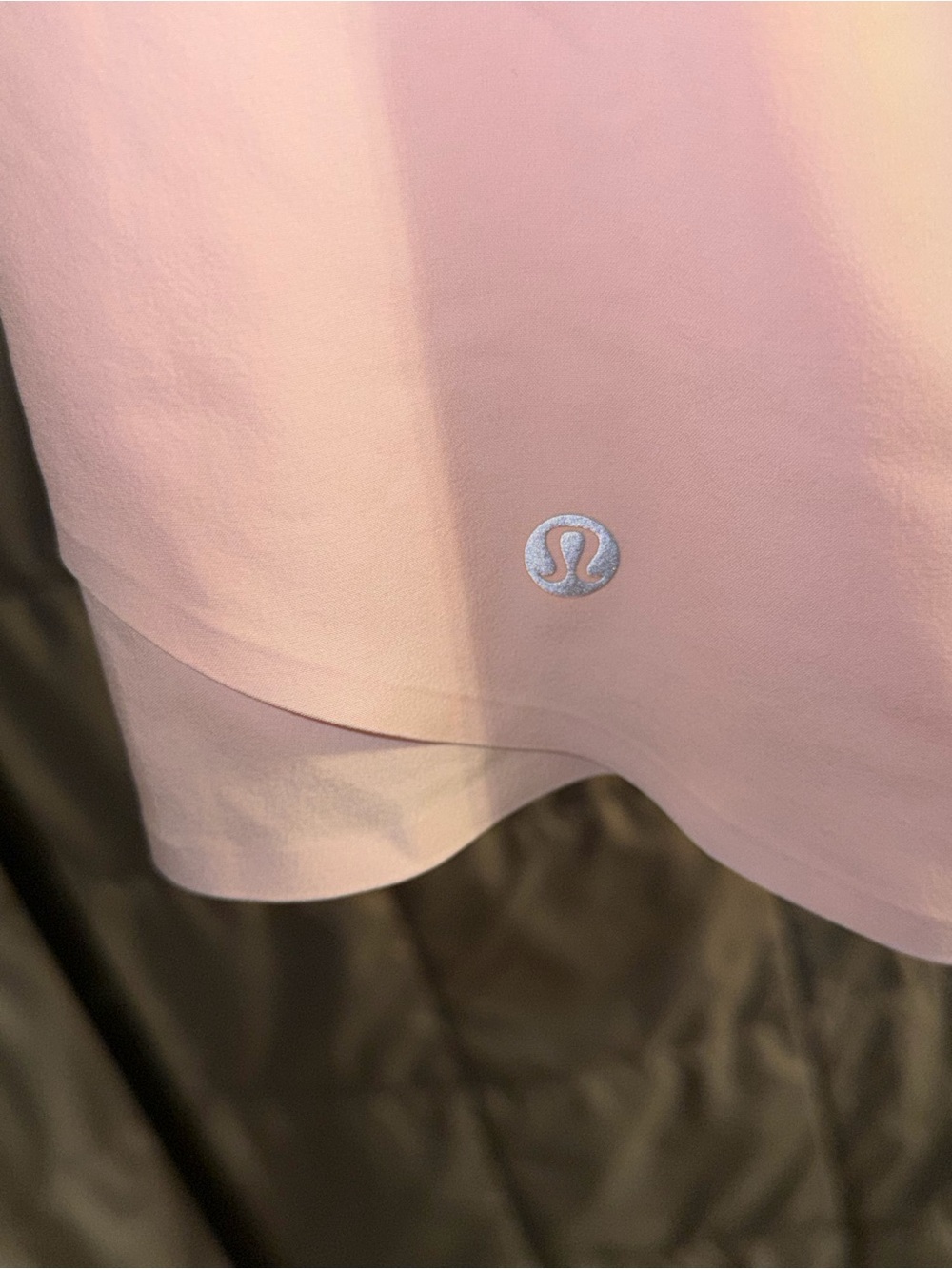 Lululemon Pink Pearl Shake It Out Shorts 2.5” - Picture 3 of 3